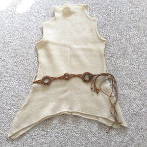 Bohemian Fuzzy Sleeveless Fur Sweater Vest